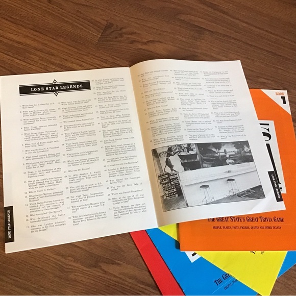 Vintage 1984 Texas Trivia board game - Picture 10 of 12